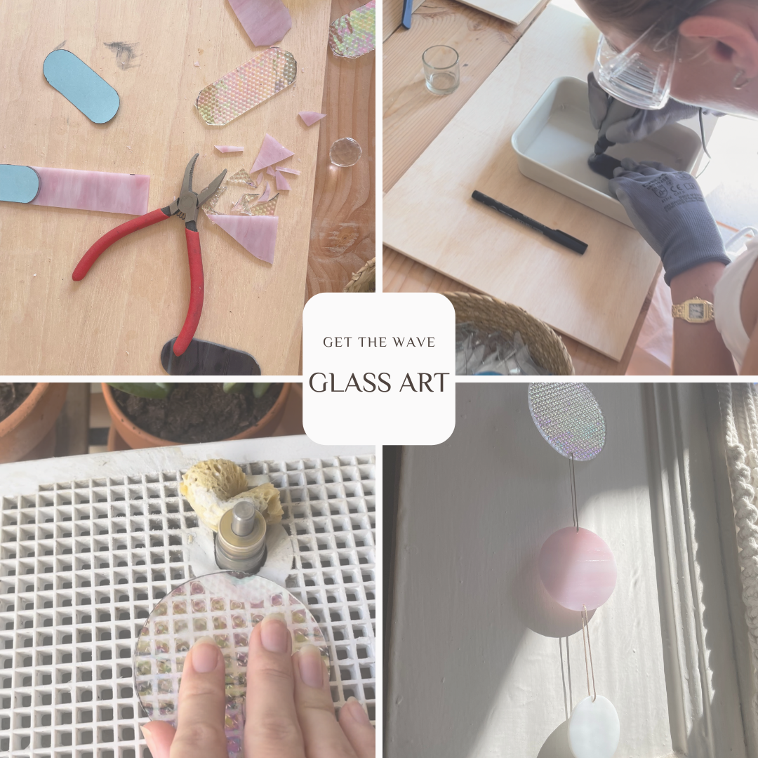 BARCELONA: Full day Glass Crafting Workshop, create your Suncatcher/ Mobile Installation!