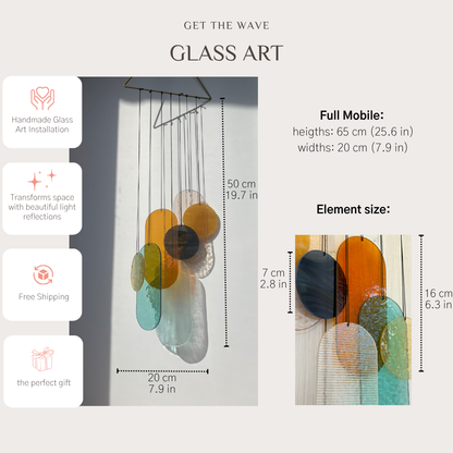 Großer Wandbehang im Art Déco Stil