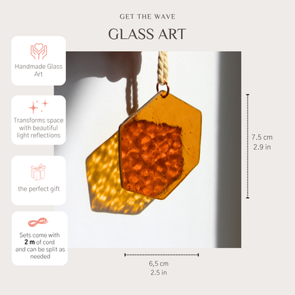 Honigwaben-Sonnenfänger