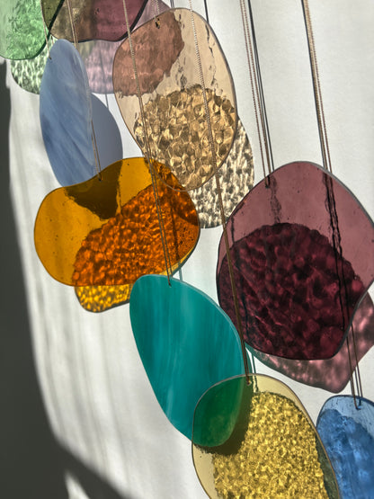 Colourful Organic Shapes Installation