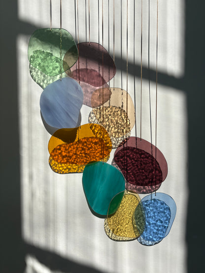 Colourful Organic Shapes Installation