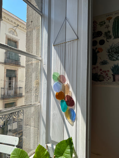 Colourful Organic Shapes Installation