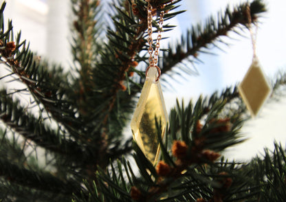 Tannenbaumschmuck Set handgefertigt aus Glas
