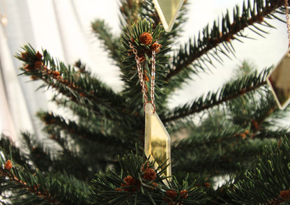 Tannenbaumschmuck Set handgefertigt aus Glas