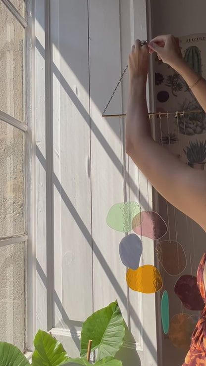 Colourful Organic Shapes Installation