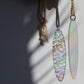 Surfboard Suncatcher. Fensterdeko zum hängen, Suncatcher, Surfer present, Surfboard Deko, Surfboard Anhänger, Surfer Deko, Makramee